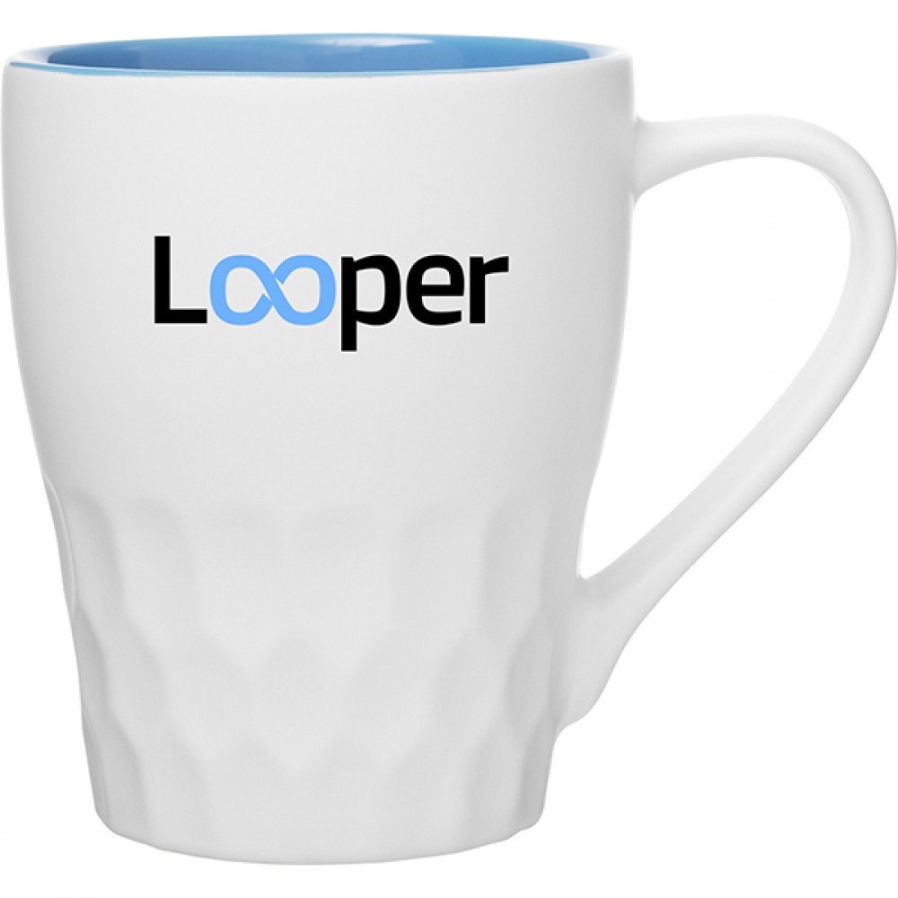 Custom Imprinted 13oz Cora Mug (Sky Blue) Custom Imprinted 13oz Cora Mug (Sky Blue)