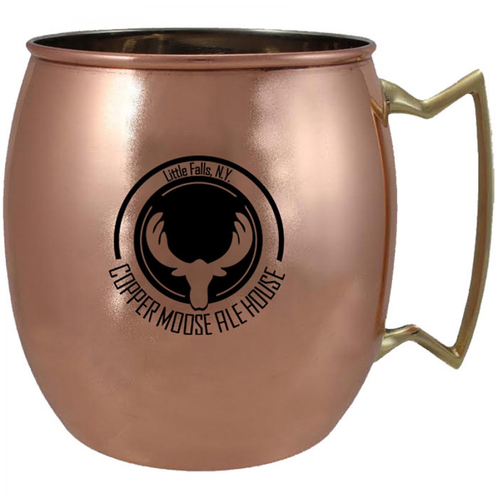20 Oz. Moscow Mule Mug with Logo