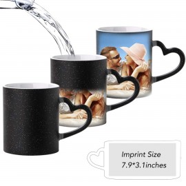 Logo Branded 11 Oz Ceramic Magic Mug  Logo Branded 11 Oz Ceramic Magic Mug
