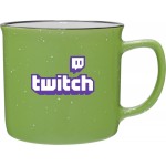 Custom Imprinted 12oz Cambria Mug (Lime Green)