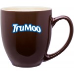 Custom Branded 15oz Bistro Mug (Brown & Cream)