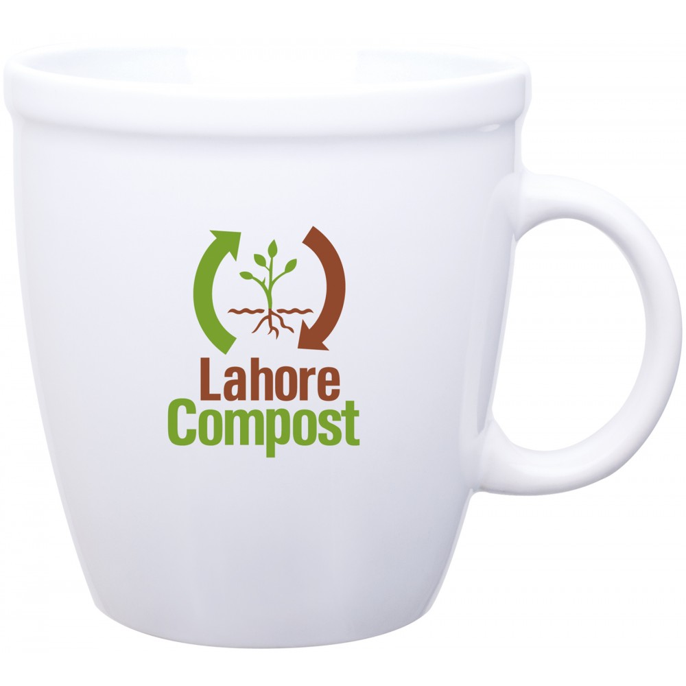 18oz Coffee House Mug (White) Custom Imprinted 18oz Coffee House Mug (White) Custom Imprinted