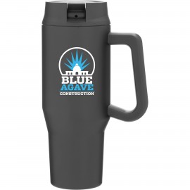 32 oz Terrain - Powder (Matte Black) with Logo