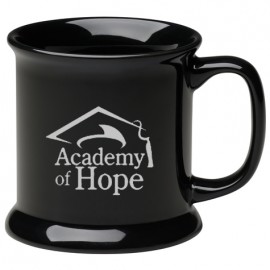 13.5 oz. Black VIP Collection Mug with Logo