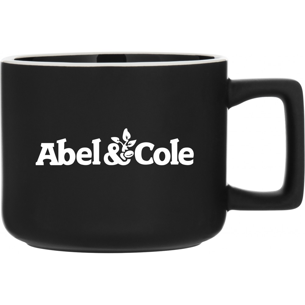 12 oz Helio (Matte Black) with Logo