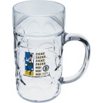 Logo Branded 1/2 Liter German Beer Mug