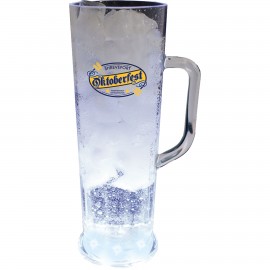 22 Oz. Plastic Light-Up Frankfurt Mug w/5 LEDs with Logo