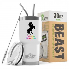 Beast 30 oz Insulated Tumbler with Logo