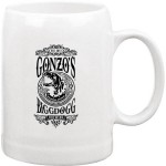 Personalized 22 Oz. Tankard White Ceramic Mug