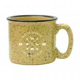 Promotional 15 oz. Sand Campfire Mug