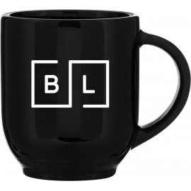 15 oz Terrino (Black) with Logo