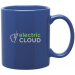 Custom Branded 11oz C-Handle Mug (Royal Blue)