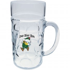 1 Liter German Beer Mug with Logo