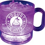 12 Oz. Lites-Up Plastic Coffee Mug with Logo
