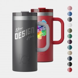 Customized 16 Oz RTIC Stainless Steel 24-Hour Ice Retention Travel Mug