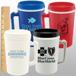 34 Oz. Hercules Mug Logo Printed