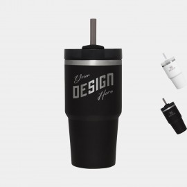 20 oz Stanley Stainless Steel Insulated Quencher Tumbler with Logo