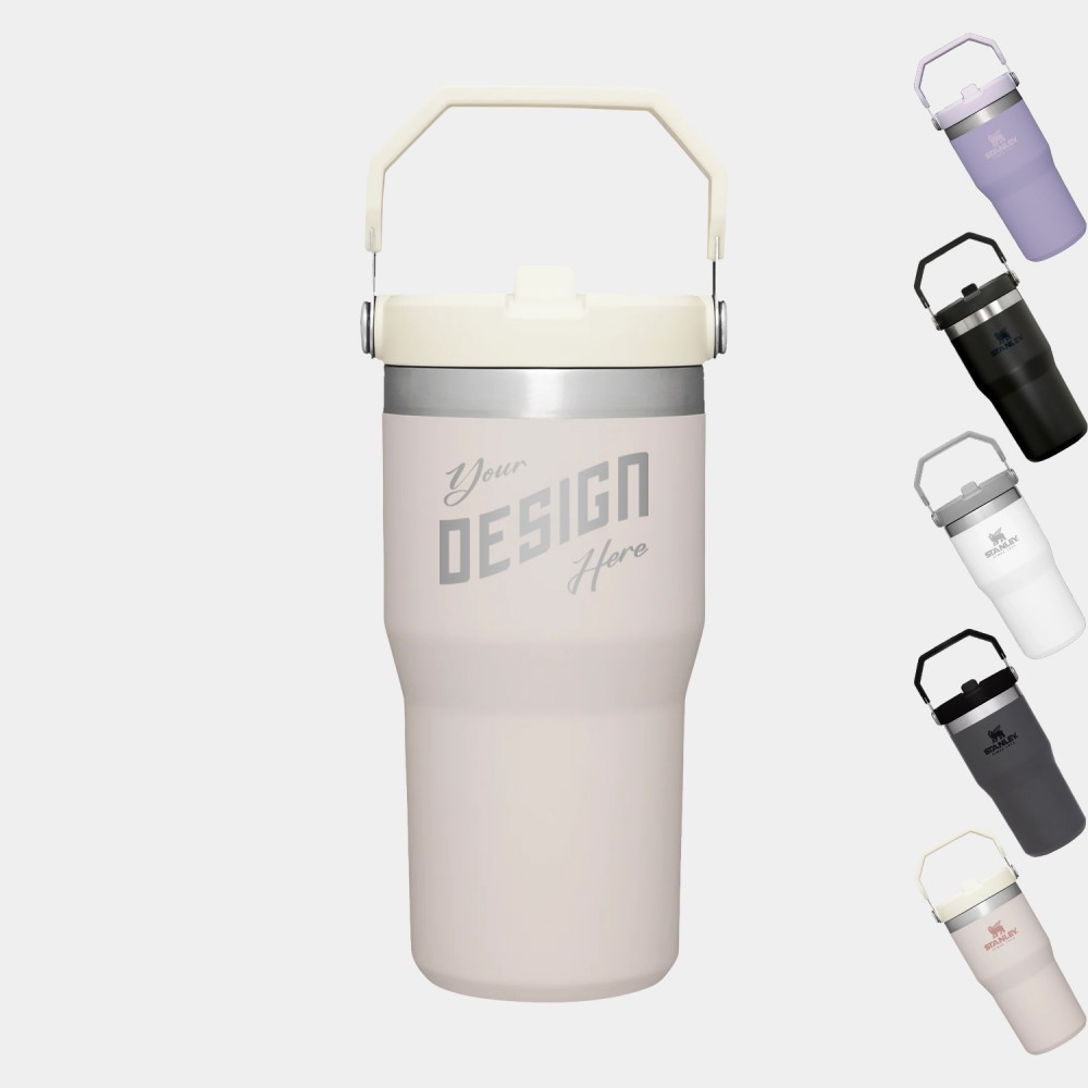20 oz Stanley Stainless Steel Insulated Flip Straw Tumbler with Logo 20 oz Stanley Stainless Steel Insulated Flip Straw Tumbler with Logo