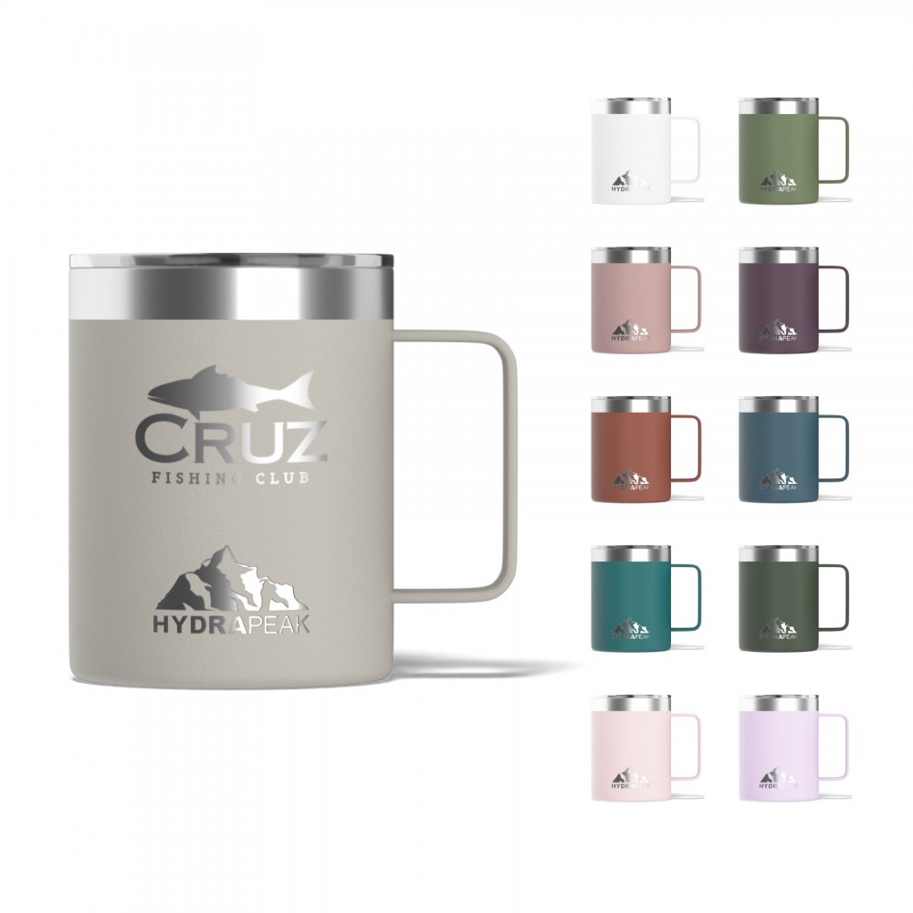 14 Oz. Stainless Steel Camping Mug with Logo 14 Oz. Stainless Steel Camping Mug with Logo
