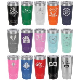 Customized 20 Oz. Polar Camel Ringneck Stainless Steel Tumbler w/Slider Lid