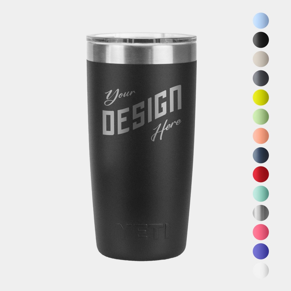 Logo Branded 10 Oz YETI Rambler Stainless Steel Vacuum Insulated Tumbler Logo Branded 10 Oz YETI Rambler Stainless Steel Vacuum Insulated Tumbler