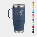 20 Oz YETI Stainless Steel Tumbler Insulated Travel Mug W/ Handle with Logo