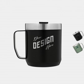 Logo Branded 12 oz Stanley Classic Legendary Stainless Steel Insulated Camp Mug