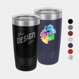 20 oz Polar Camel Stainless Steel Insulated Ringneck Tumbler with Logo