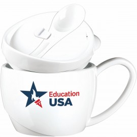 Custom Imprinted 15 Oz. Soup Mug Soupreme USA - Made in the USA