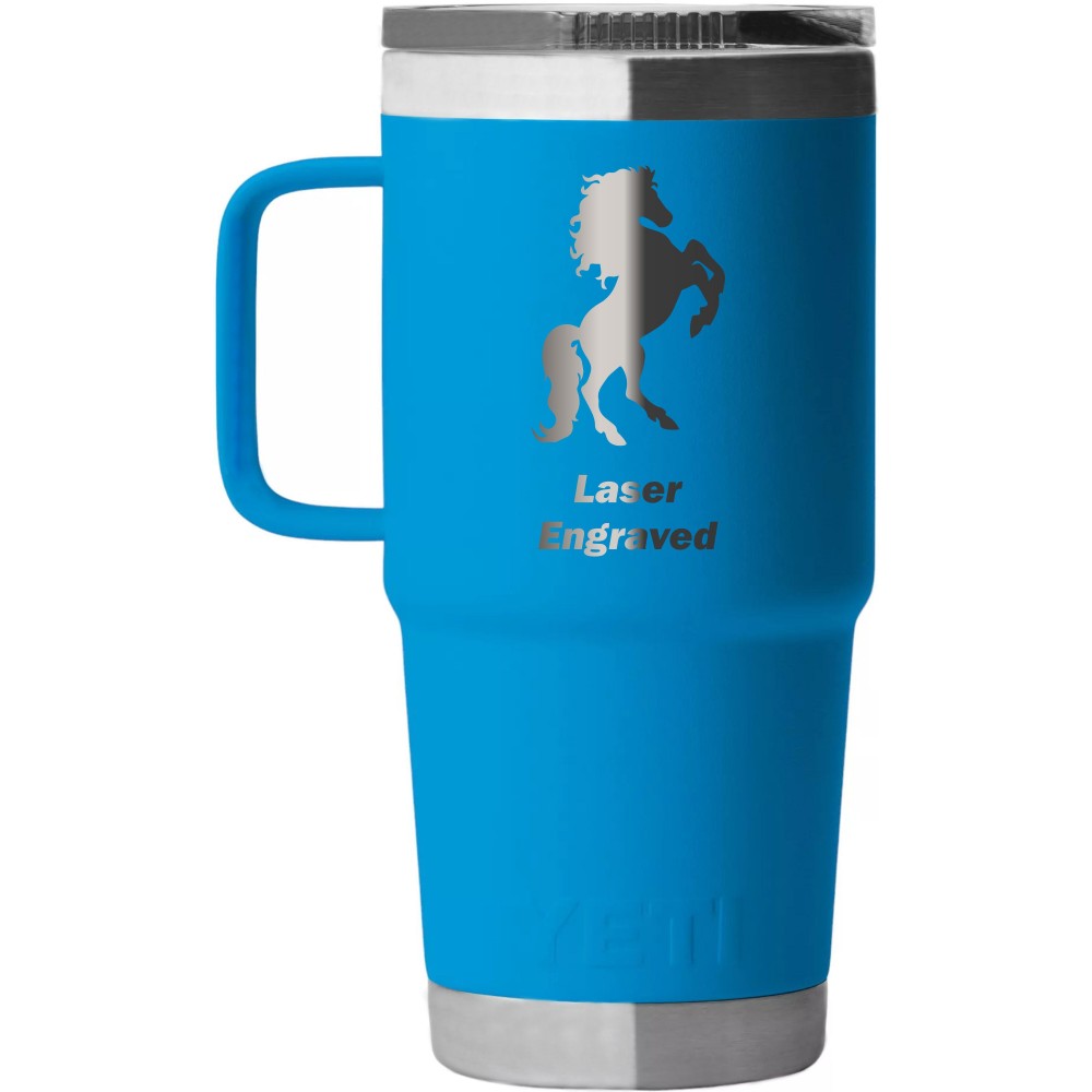 Customized Authentic YETI 20 oz. Tumbler with Handle Customized Authentic YETI 20 oz. Tumbler with Handle