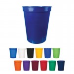 16oz. Plastic Stadium Cup Logo Printed