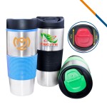 Logo Printed Rocky Stainless Steel Mug