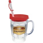 14 Oz. Double Wall Insulated Travel Mug - Custom Decal Custom Branded