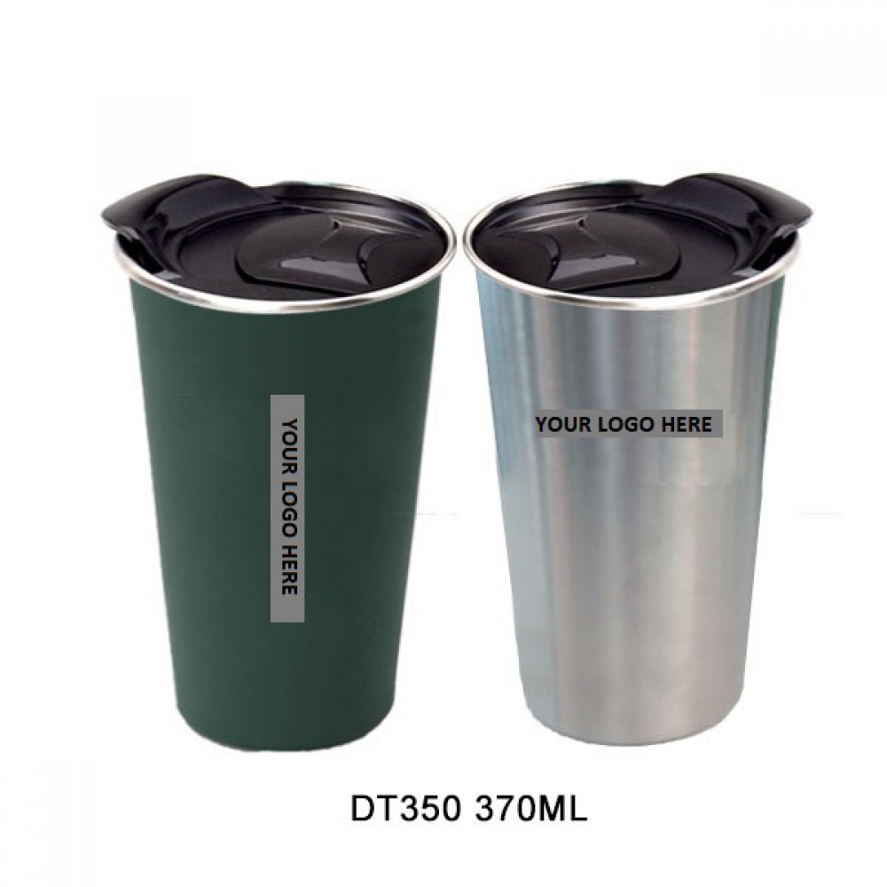 13 Oz. Stainless Steel Travel Coffee Tumbler/Mug Custom Branded 13 Oz. Stainless Steel Travel Coffee Tumbler/Mug Custom Branded