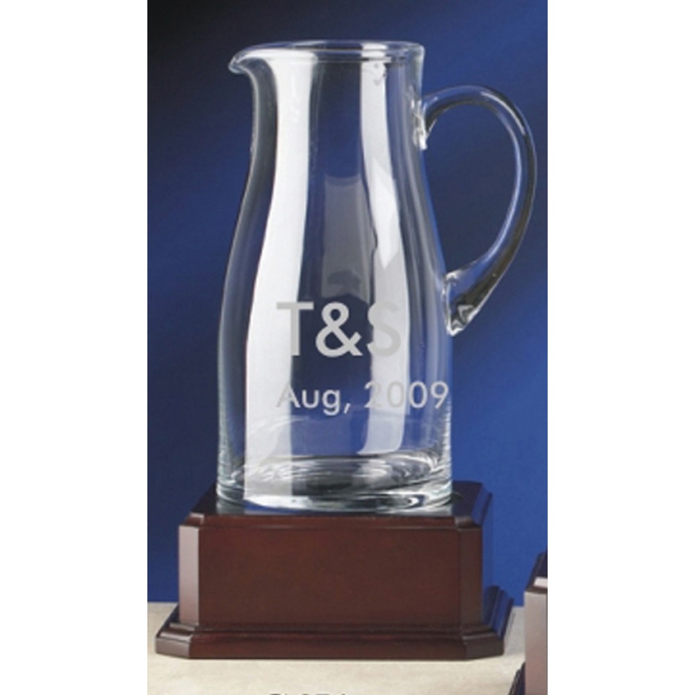Custom Branded Waterford Crystal Pitcher Custom Branded Waterford Crystal Pitcher