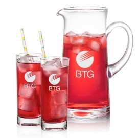 Logo Branded Malden Pitcher & Chelsea Hiballs