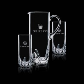 Hillcrest Pitcher & 2 Hiballs with Logo