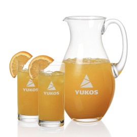 Logo Branded Charleston Pitcher & Franca Beverage