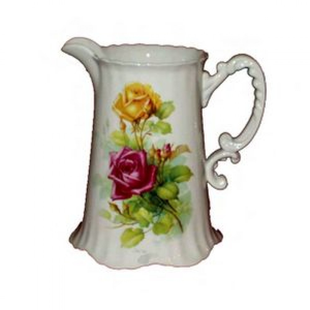 Logo Branded 76 Oz. White Porcelain Pitcher Logo Branded 76 Oz. White Porcelain Pitcher