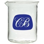 26 oz Spouted Beverage Glass with Logo