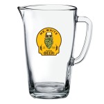 42 oz. Jarra Glass Pitchers (Full Color) with Logo