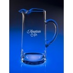 95 Oz. Grande Tankard Crystal Pitcher with Logo