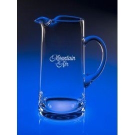 95 Oz. Grande Tankard Crystal Pitcher with Logo