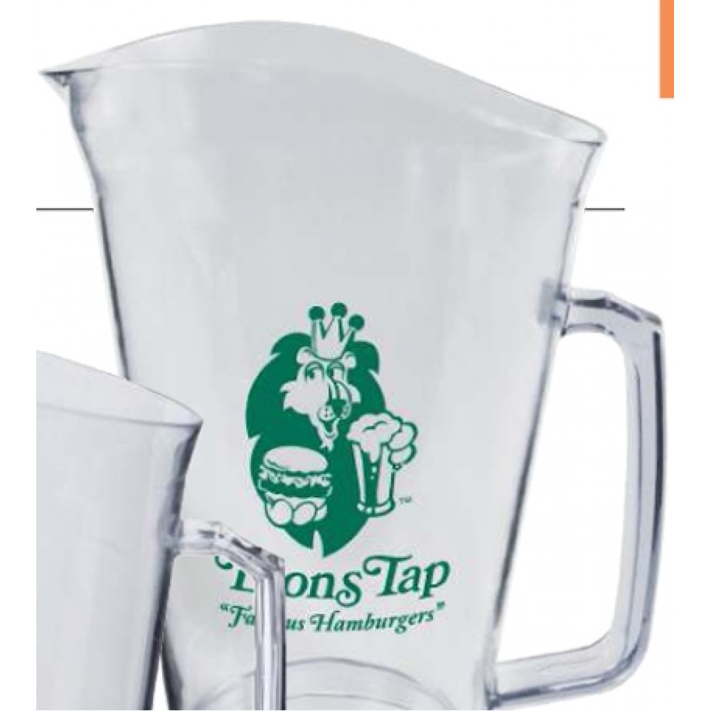 60 Oz. Beer Pitcher with Logo