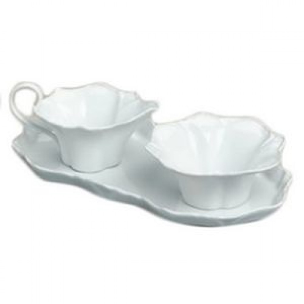 Custom Branded R.S. Prussia Sugar and Creamer Set Custom Branded R.S. Prussia Sugar and Creamer Set