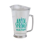 Custom 60 Oz. Plastic Pitcher