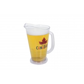 Plastic Beer Pitcher - By Boat with Logo  Plastic Beer Pitcher - By Boat with Logo