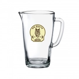 Custom 42 oz. Jarra Glass Pitchers (2 Color)