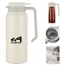 50.7 Oz Insulated Pot Vacuum Flask with Logo