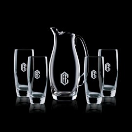 Custom Belfast Pitcher & 4 Hiballs